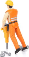 Bruder Épitőipari munkás munkaeszközökkel