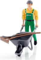 Bruder Bworld Mezőgazdasági munkás munkaeszközökkel