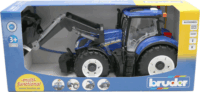 Bruder New Holland T7.315 traktor markolóval Kék