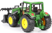 Bruder John Deere 6920 traktor homlokrakodóval (1:16) - Zöld