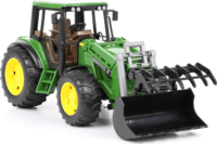 Bruder John Deere 6920 traktor homlokrakodóval (1:16) - Zöld