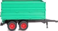 Bruder Billenős, magasított pótkocsi Zöld (1:16)