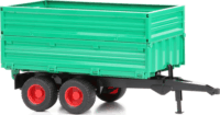 Bruder Billenős, magasított pótkocsi Zöld (1:16)