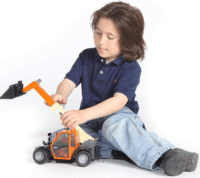 Bruder JLG 2505 Teleszkópos rakodó (1:16) - Narancssárga