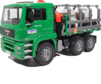 Bruder MAN TGA 41.440 rakodódarus rönkszállító (1:16)