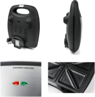 Rommelsbacher ST 1410 Szendvicssütő - Fekete/Inox