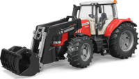 Bruder Massey Ferguson 7624 traktor homlokrakodóval (1:16)