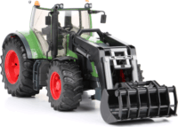 Bruder Fendt 936 Vario traktor homlokrakodóval (1:16)