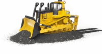 Bruder Caterpillar nehéz buldózer (1:16)