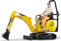 Bruder Bworld JCB 8010 CTS Micro markoló munkással (1:16)