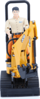 Bruder Bworld JCB 8010 CTS Micro markoló munkással (1:16)