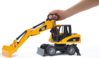 Bruder Caterpillar kerekes markológép (1:16) - Sárga
