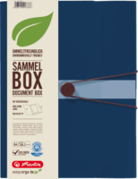 Herlitz 11279841 Újrahasznosított A4 Irattartó - Sötétkék