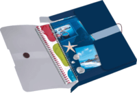 Herlitz 11279841 Újrahasznosított A4 Irattartó - Sötétkék