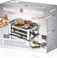 Rommelsbacher Raclette RCC 1000 Fashion Elektromos grillsütő - Inox