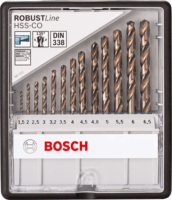 Bosch HSS-Co Robust Line Fémfúró készlet (13 db/csomag)