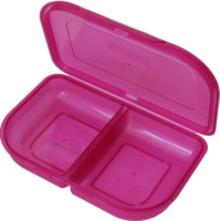 Herlitz Műanyag Uzsonnás ételtároló doboz 1,42L - Pink