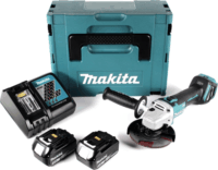 Makita DGA511RTJ Akkus Sarokcsiszoló (Akkuval)