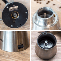 Rommelsbacher EKO 364/E E Eszpresszó kotyogós kávéfőző - Ezüst