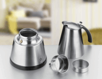 Rommelsbacher EKO 364/E E Eszpresszó kotyogós kávéfőző - Ezüst