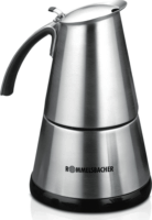 Rommelsbacher EKO 364/E E Eszpresszó kotyogós kávéfőző - Ezüst