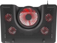 Natec Genesis Oxid 550 17.3" laptop hűtőpad - Fekete