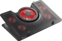 Natec Genesis Oxid 550 17.3" laptop hűtőpad - Fekete