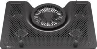 Natec Genesis Oxid 550 17.3" laptop hűtőpad - Fekete