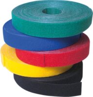 LogiLink KAB0050 Tépőzáras kábel kötegelő / kábelrendező 4m Fekete