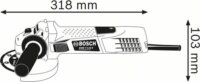 Bosch GWS 7-115 E Professional Sarokcsiszoló
