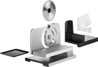 Unold Metall Plus Élelmiszer Szeletelőgép - Ezüst/Fekete