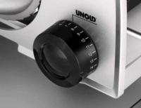 Unold Metall Plus Élelmiszer Szeletelőgép - Ezüst/Fekete