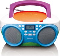 Lenco SCD-41 Hordozható gyermek Boombox rádió / MP3 lejátszó / CD lejátszó