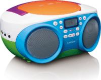 Lenco SCD-41 Hordozható gyermek Boombox rádió / MP3 lejátszó / CD lejátszó