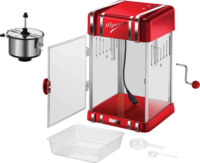 Unold Retro Popcorn készítő - Vörös fém / Króm