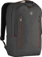 Wenger City Upgrade 16" Notebook hátizsák Cross Body Day táskával - Fekete