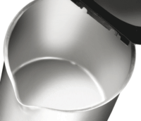 Unold Edelstahl 0.5L Vízforraló - Acél/Fekete