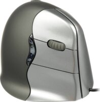 Evoluent Vertical Mouse 4 Right Vezetékes ergonomikus jobbkezes egér - Ezüst/Fekete