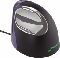Evoluent VerticalMouse 4 Small USB Ergonomikus Egér - Fekete/Lila