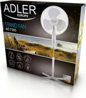 Adler AD 7305 Álló ventilátor - Fehér