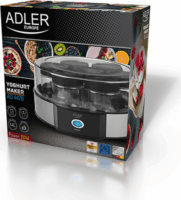 Adler AD 4476 Joghurt készítő - Szürke/Fekete
