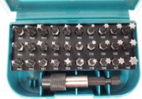 Makita 31 db-os bitkészlet tokban