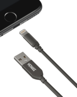 Yenkee USB2.0 - Lightning iPhone töltőkábel 2m - Fekete
