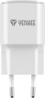 Yenkee Hálózati USB adapter (5V / 2.4A) Fehér