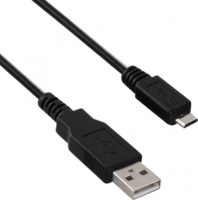 Akyga USB-A - MicroUSB-B Összekötő kábel 0.6m - Fekete