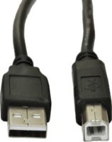Akyga USB-A - USB-B Összekötő kábel 1.8m - Fekete
