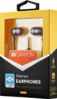 Canyon CNS-CEP4P Sztereó Fülhallgató Mikrofonnal Lila