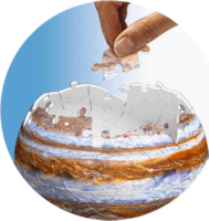 Ravensburger Planetáris Naprendszer 522 darabos 3D Puzzle