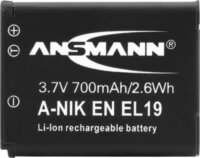 Ansmann A-Nik EN EL 19 akkumulátor Nikon fényképezőgépekhez 700mAh