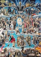 Schmidt Spiele Hollywood XXL - 3000 darabos festmény puzzle